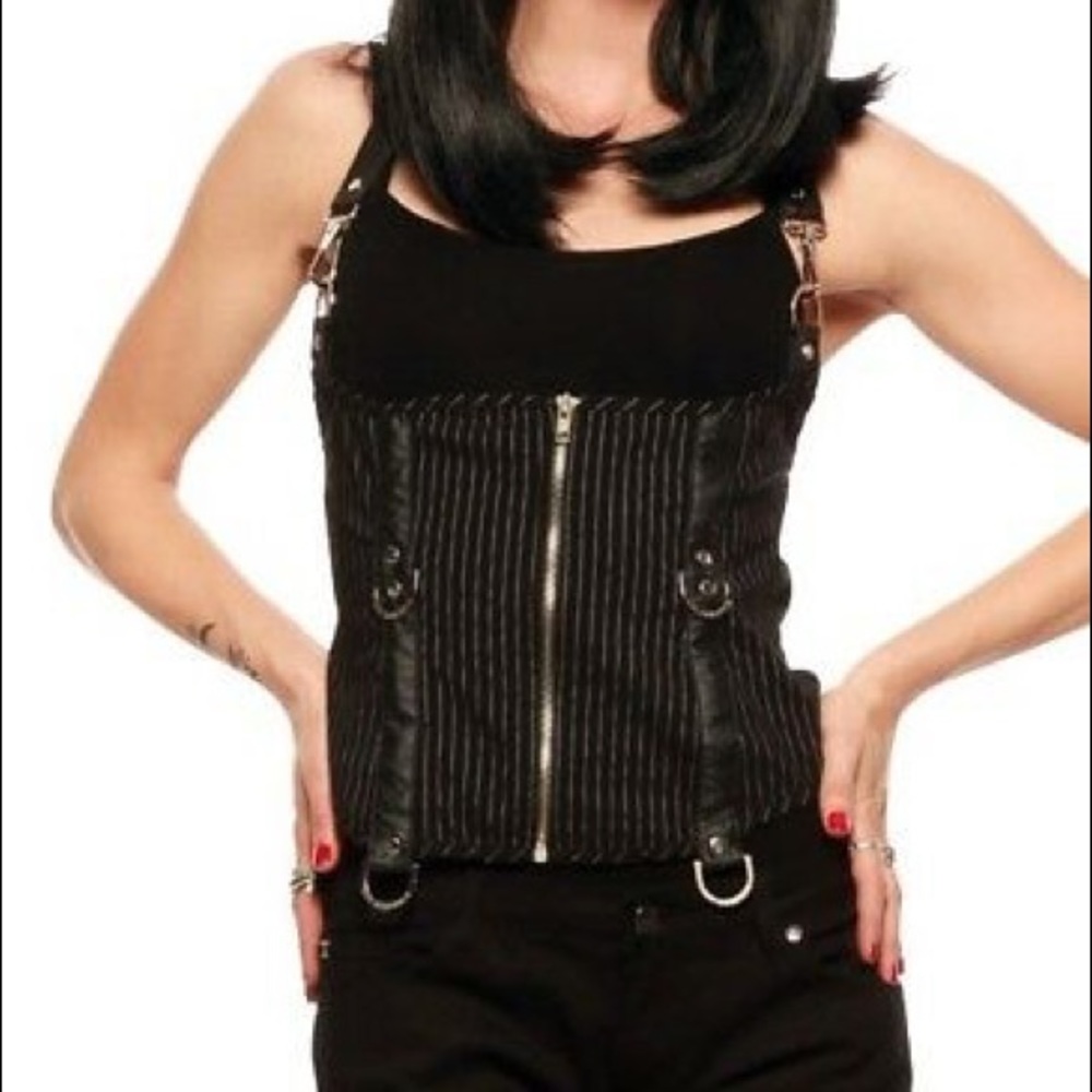 Lip Service Gangsta Pranksta Underbust Corset